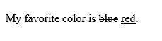 Full Example of HTML <ins> Element