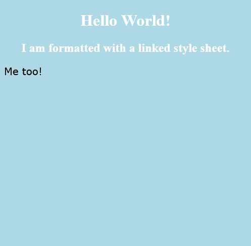 How to create HTML <link> Tag