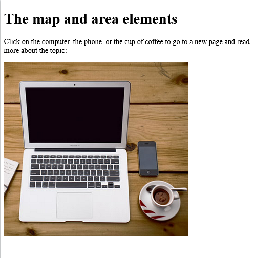 How to add HTML <map> Tag