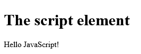 How to create HTML <script> Tag